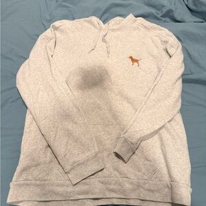 PINK Victoria's Secret Light Gray Hoodie